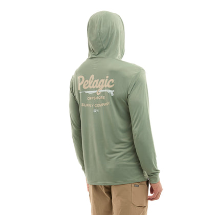 Aquatek Gunner (missing mannequins) Hooded Fishing Shirt