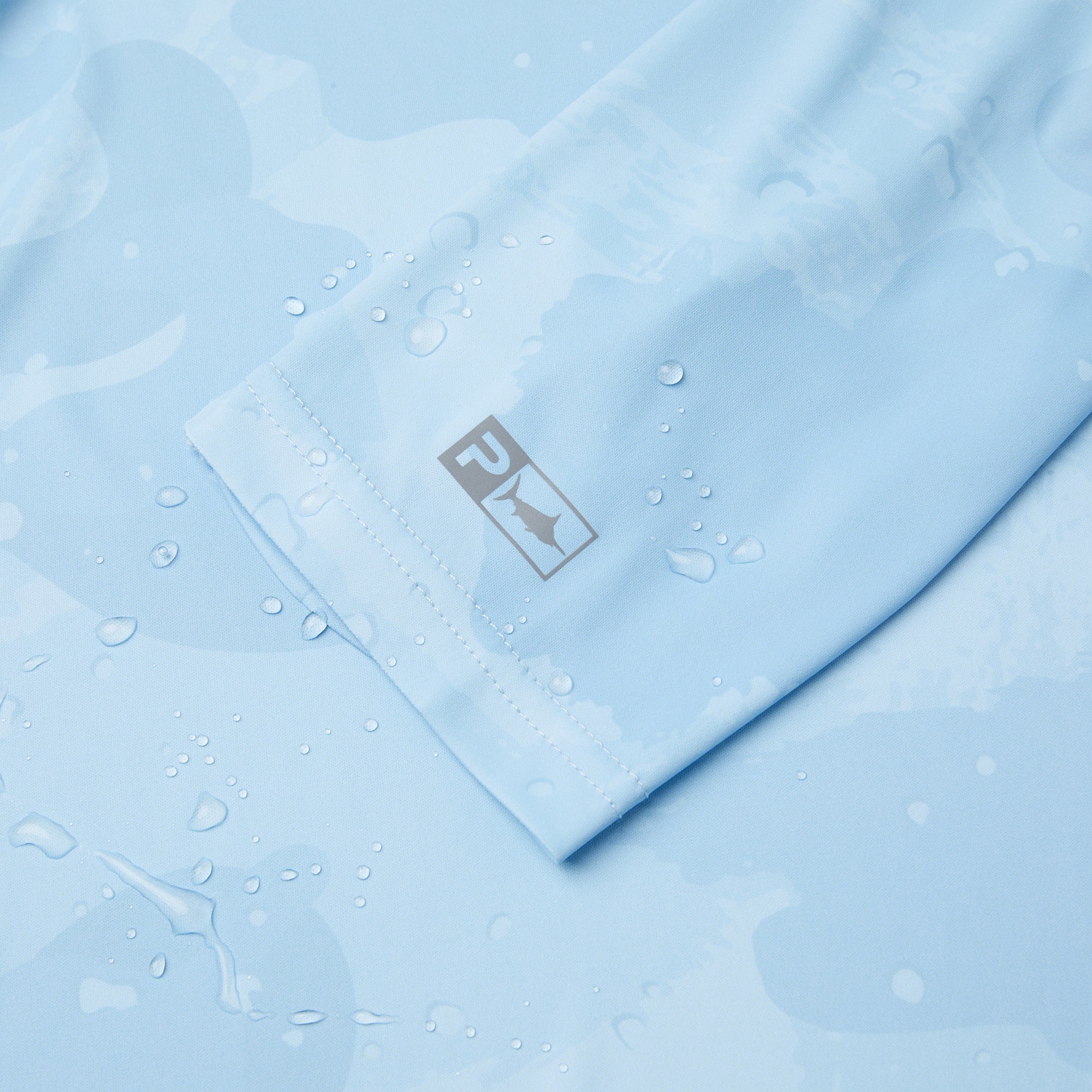 Vaportek - Brush Camo Allover Light Blue Apparel