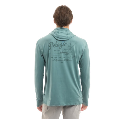 Freespool Haulin Hooded Performance Shirt
