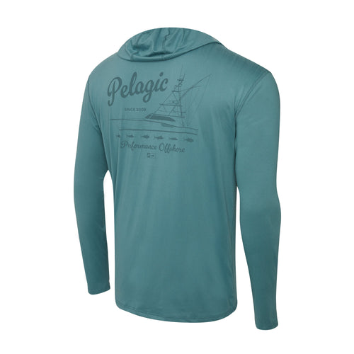 Freespool Haulin Hooded Performance Shirt