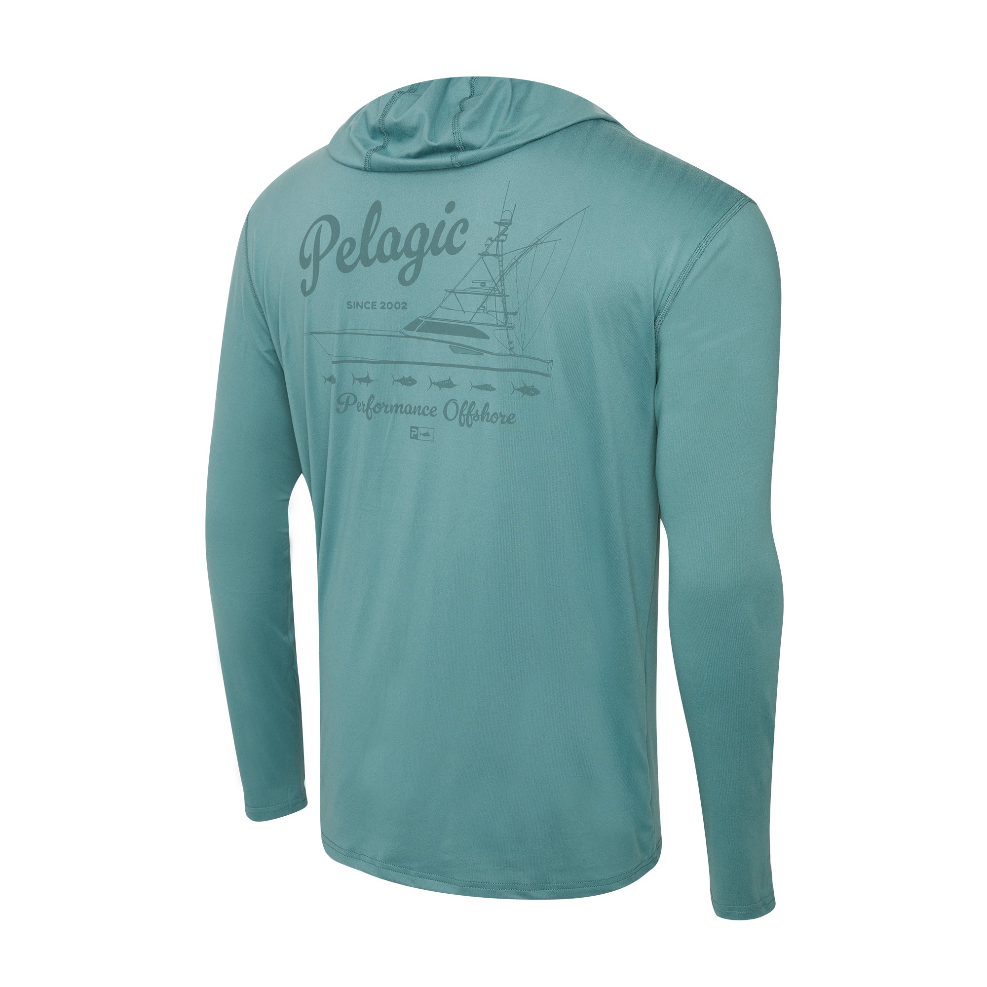 Freespool Haulin Hooded Performance Shirt
