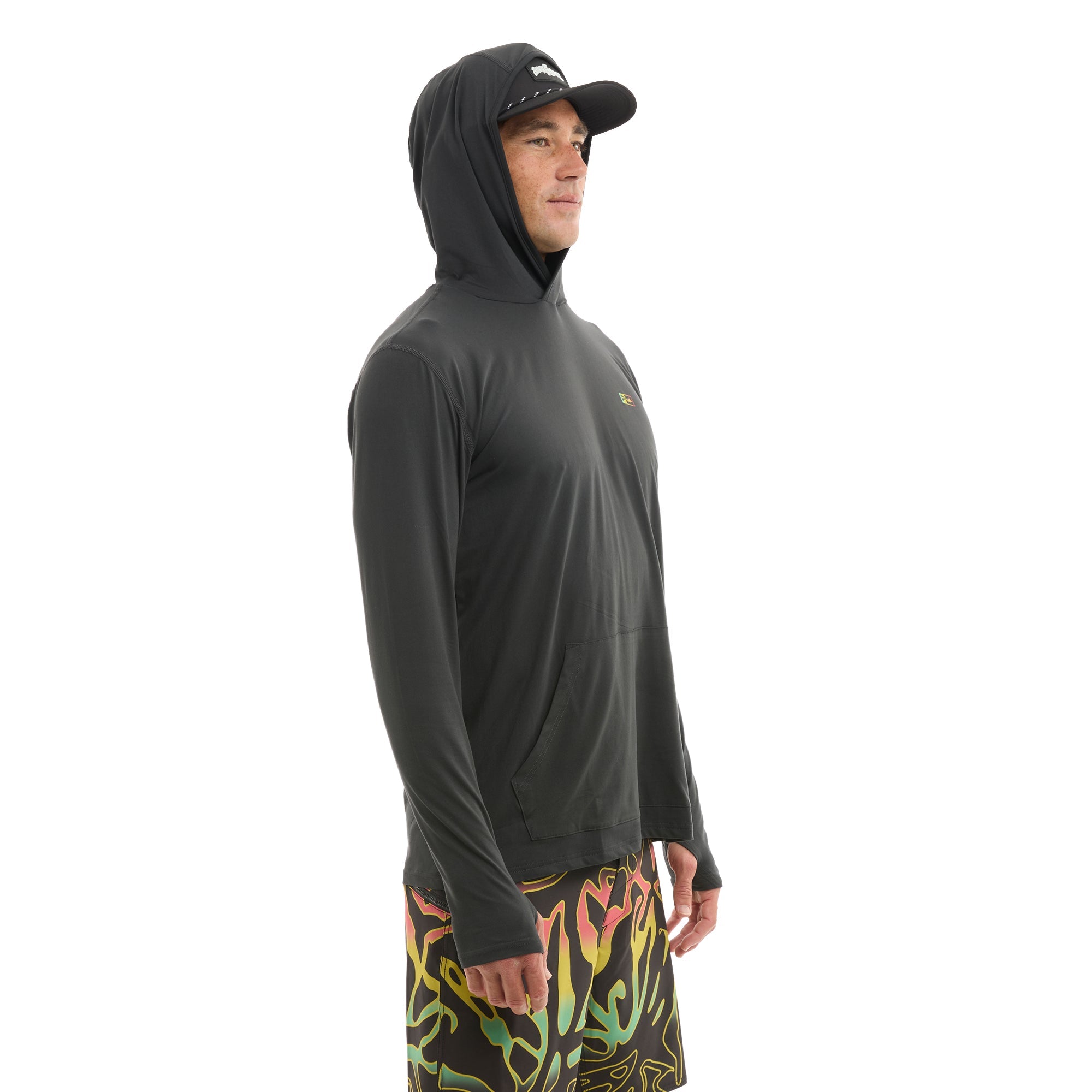 Freespool x Stick Figure Islander Hooded Performance Shirt