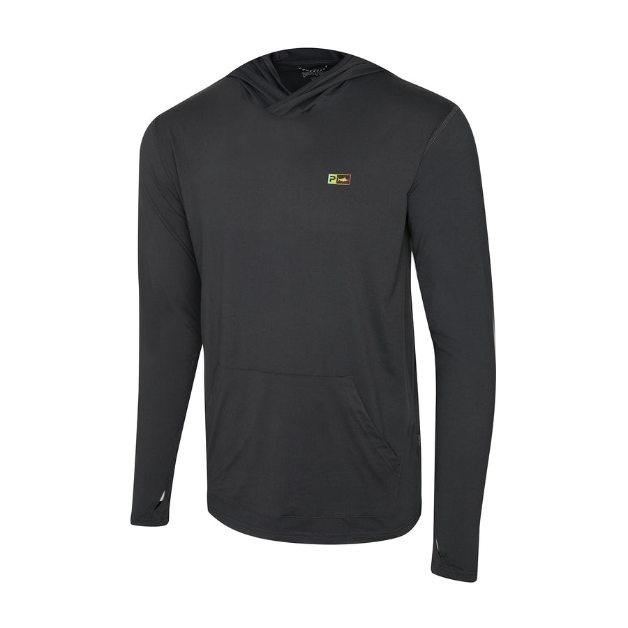 Stick Figure Freespool Islander Hooded Performance Shirt