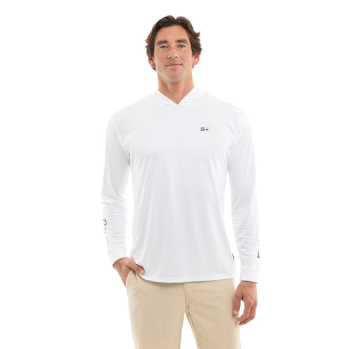 Aquatek Yellowtail (missing mannequins) Hooded Fishing Shirt