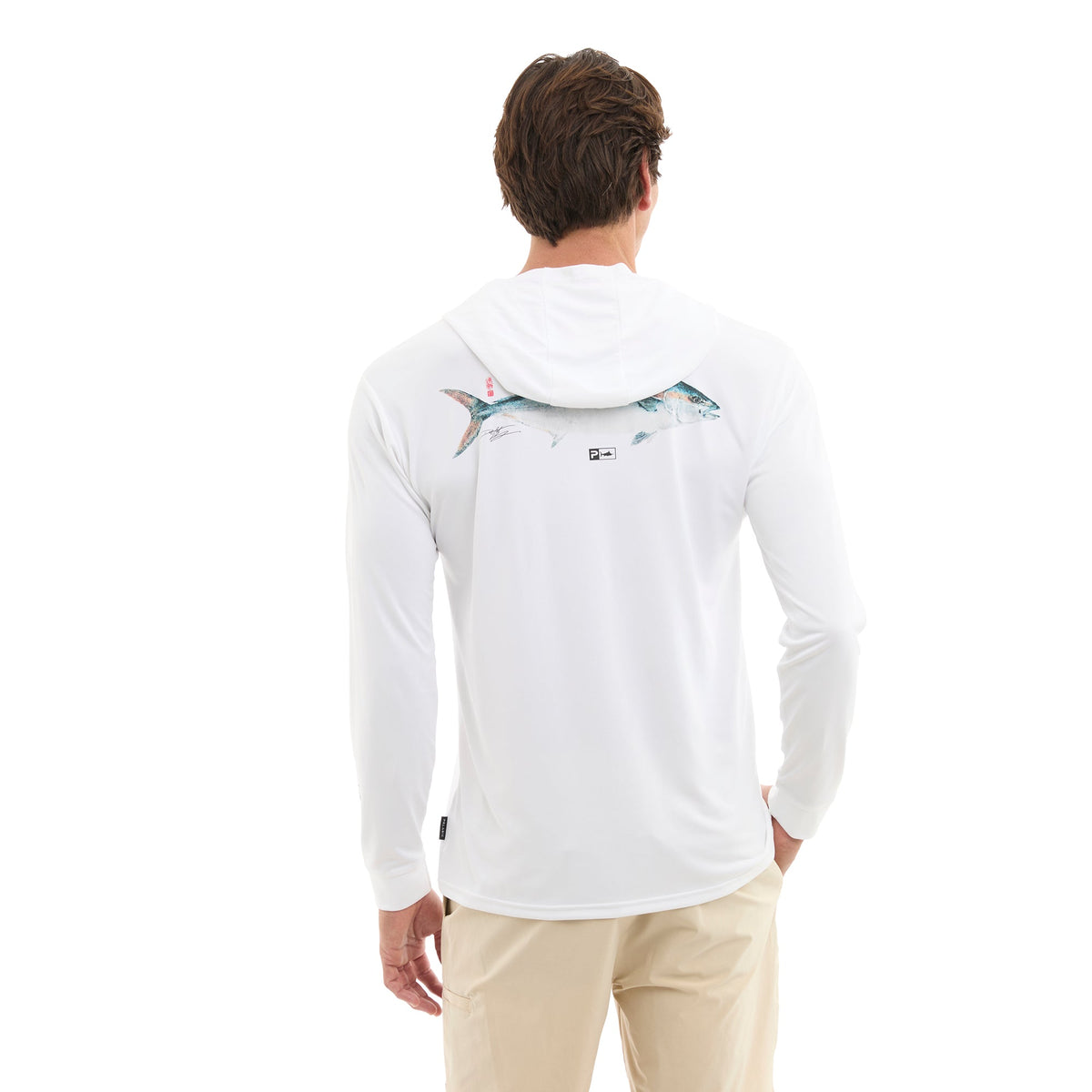 Aquatek Yellowtail (missing mannequins) Hooded Fishing Shirt