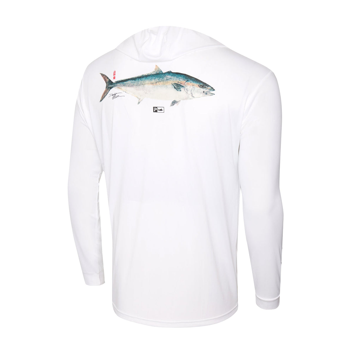 Aquatek Yellowtail (missing mannequins) Hooded Fishing Shirt