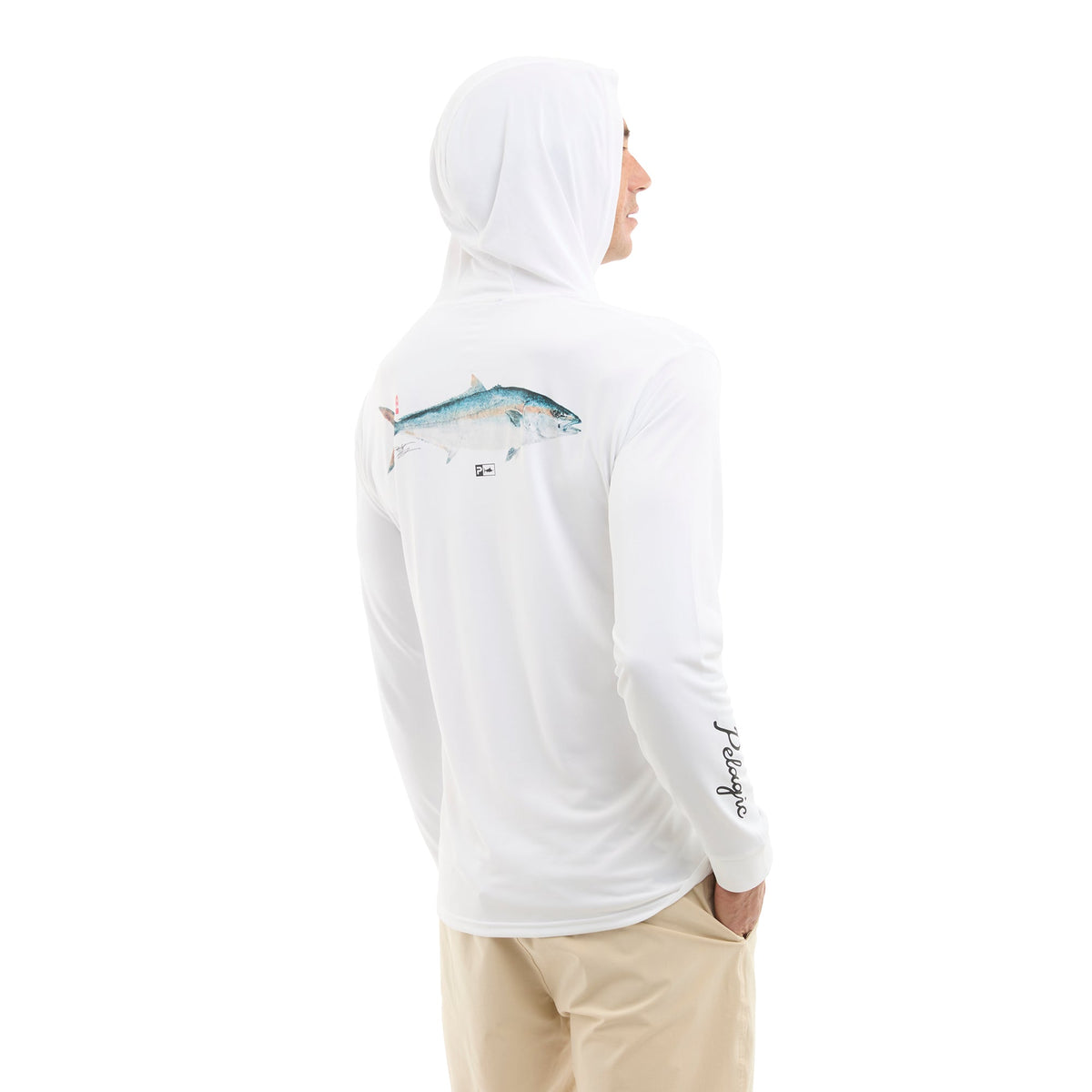 Aquatek Yellowtail (missing mannequins) Hooded Fishing Shirt