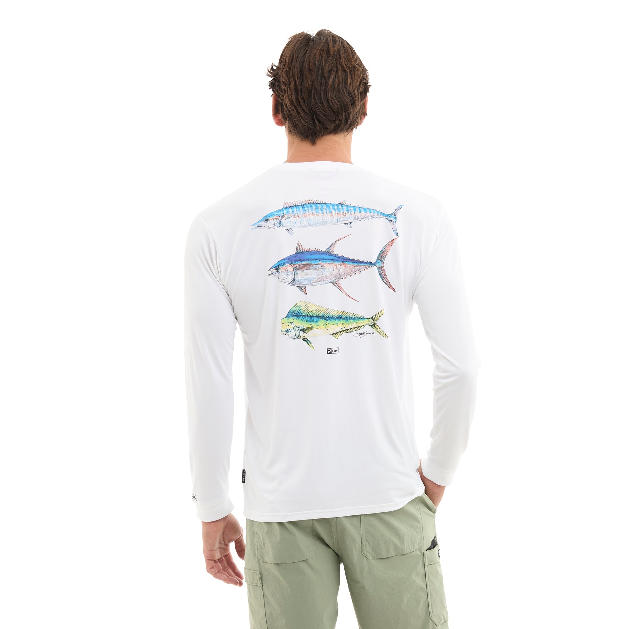 Aquatek Goione Three Peat (missing mannequins) Fishing Shirt