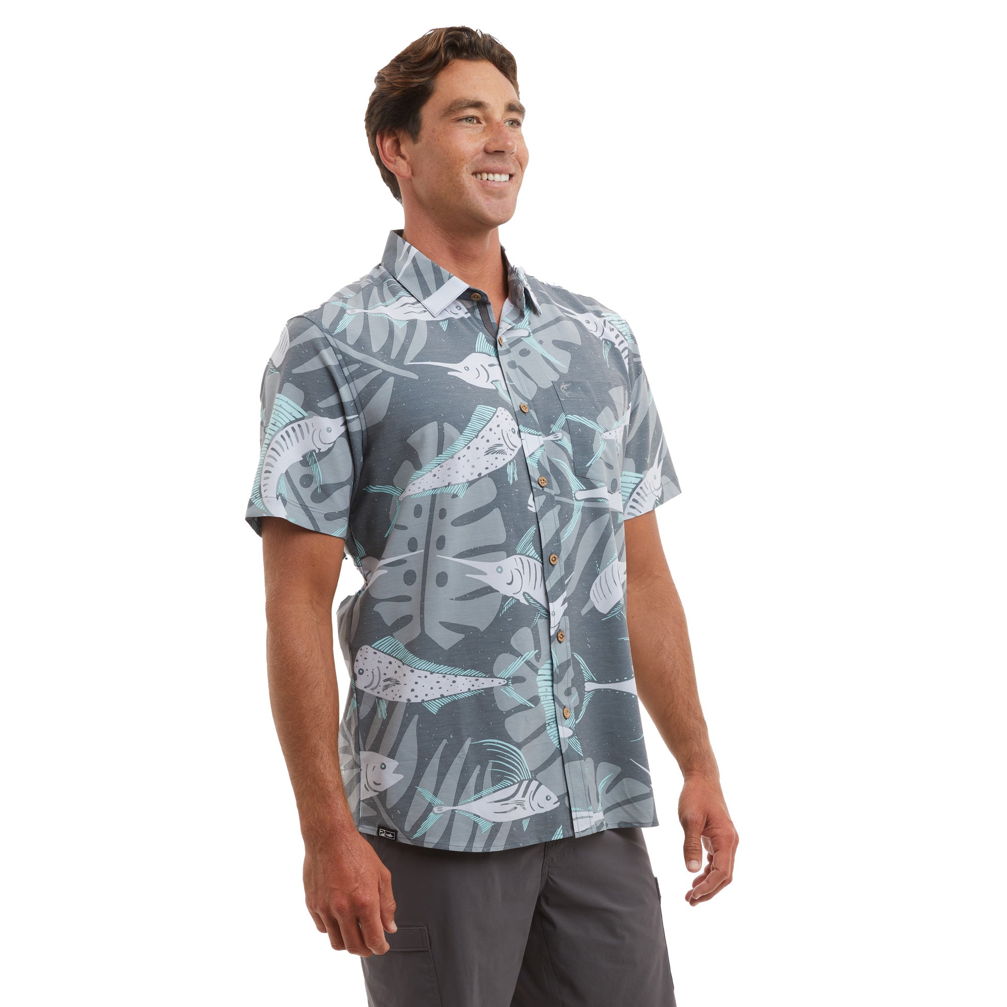Topshot Tropicali Button Up