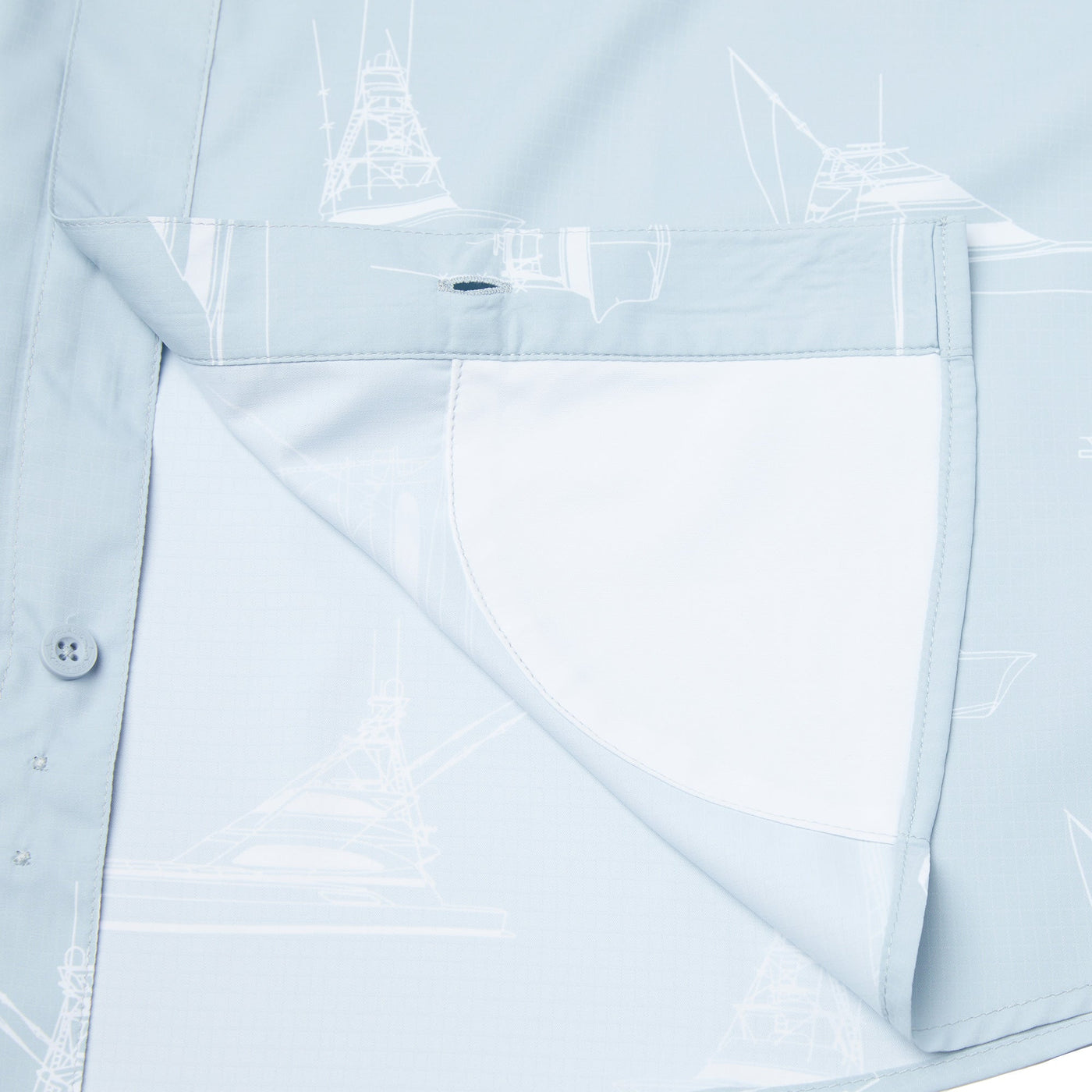 Chemise De Pêche Pelagic Homme – 2XL, Gris Camouflage, Manches Longues, Performance