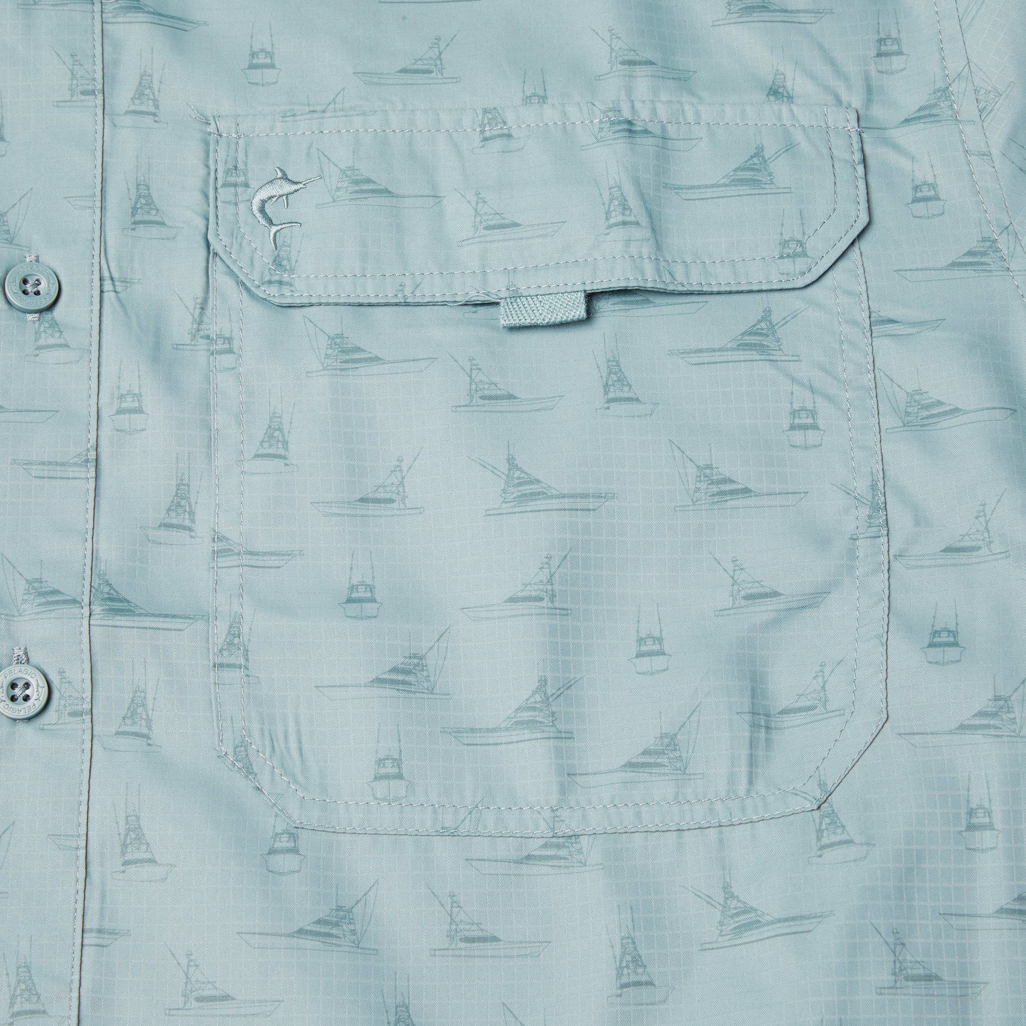 Keys Tiny Boats Guide Fishing Shirt