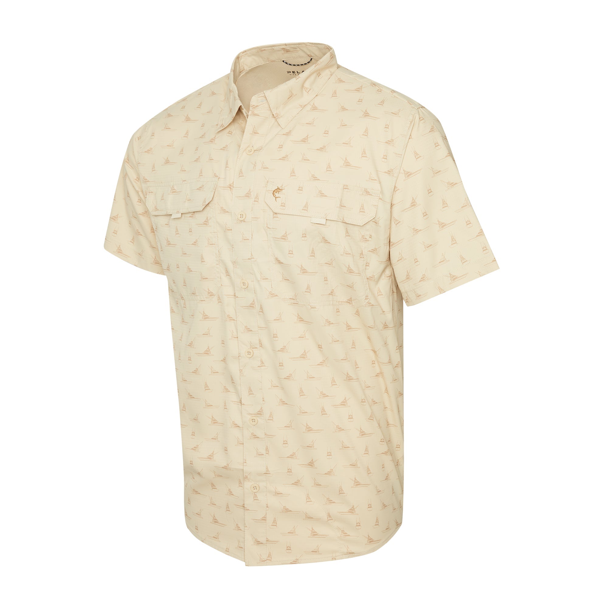 Keys Tiny Boats Guide Fishing Shirt