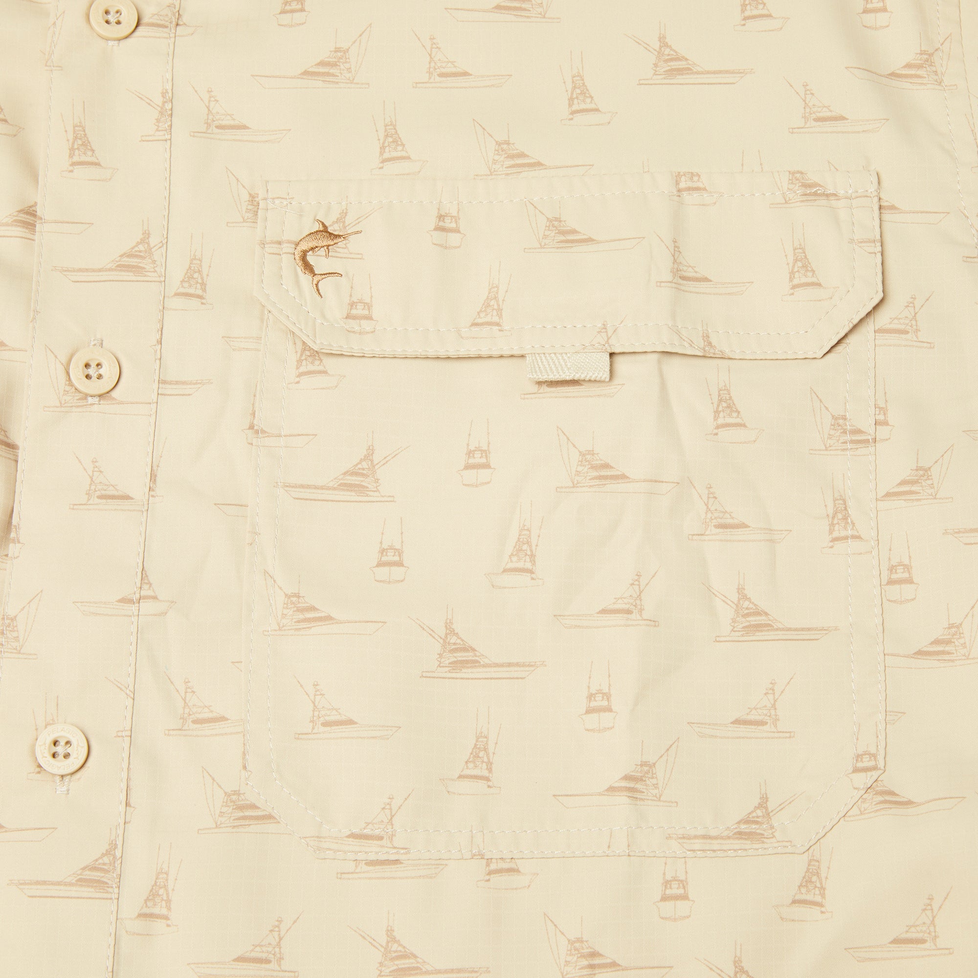 Keys Tiny Boats Guide Fishing Shirt