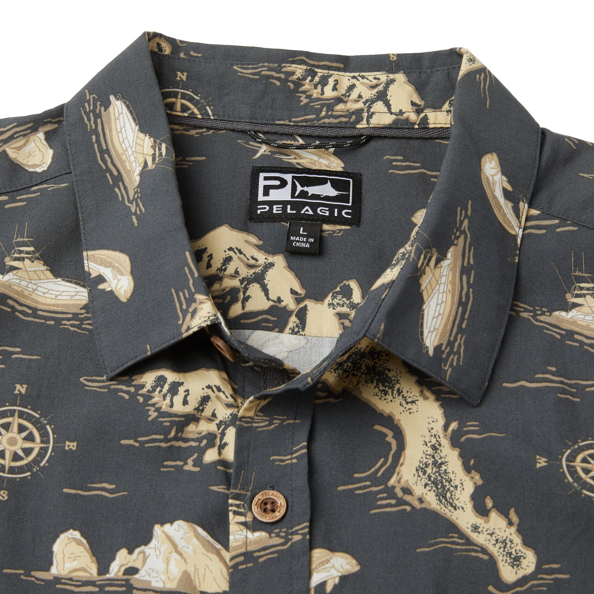 Knockdown Woven - Arches Graphite Apparel