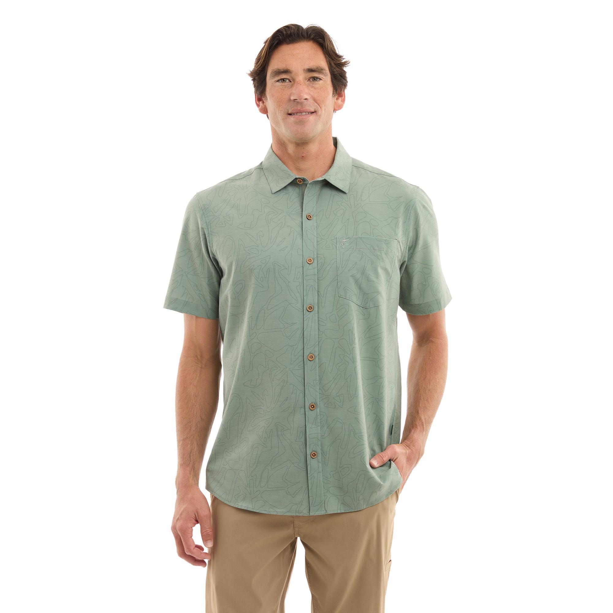 Topshot x Stick Figure Button Up