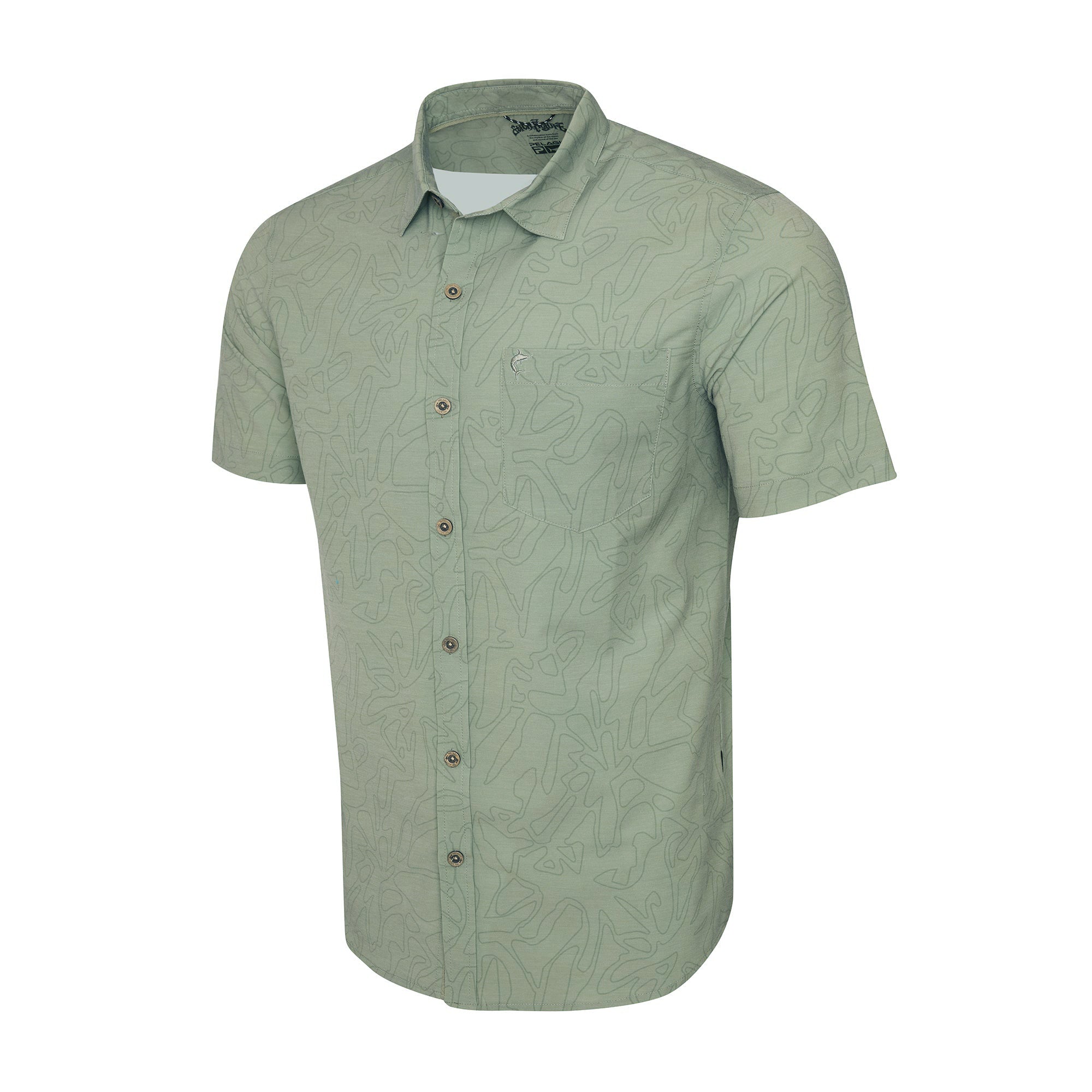 Stick Figure Topshot Button Up