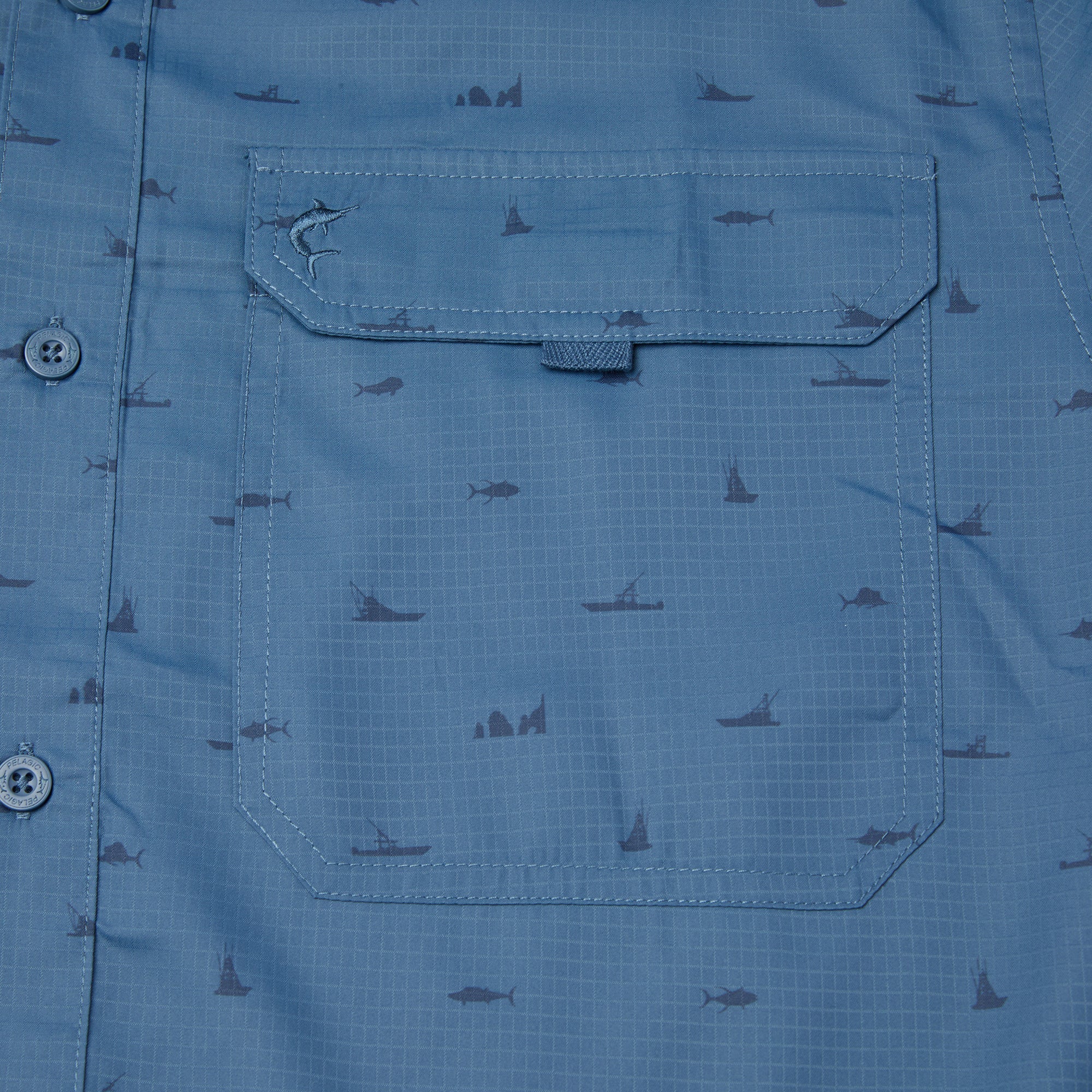Keys Mini Arch Guide Fishing Shirt