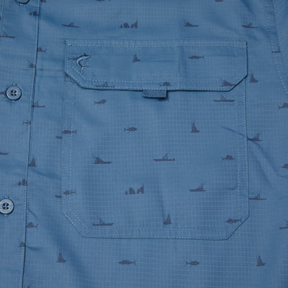 Keys Mini Arch Guide Fishing Shirt