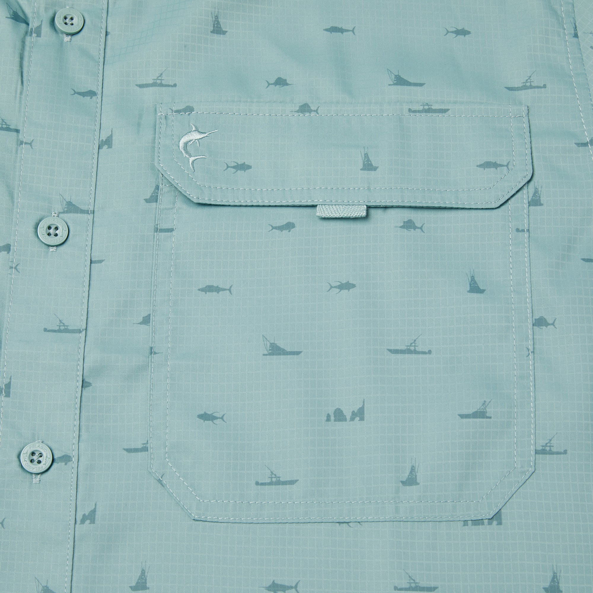 Keys Mini Arch Guide Fishing Shirt