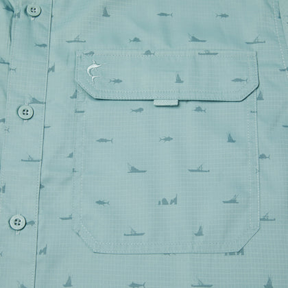 Keys Mini Arch Guide Fishing Shirt