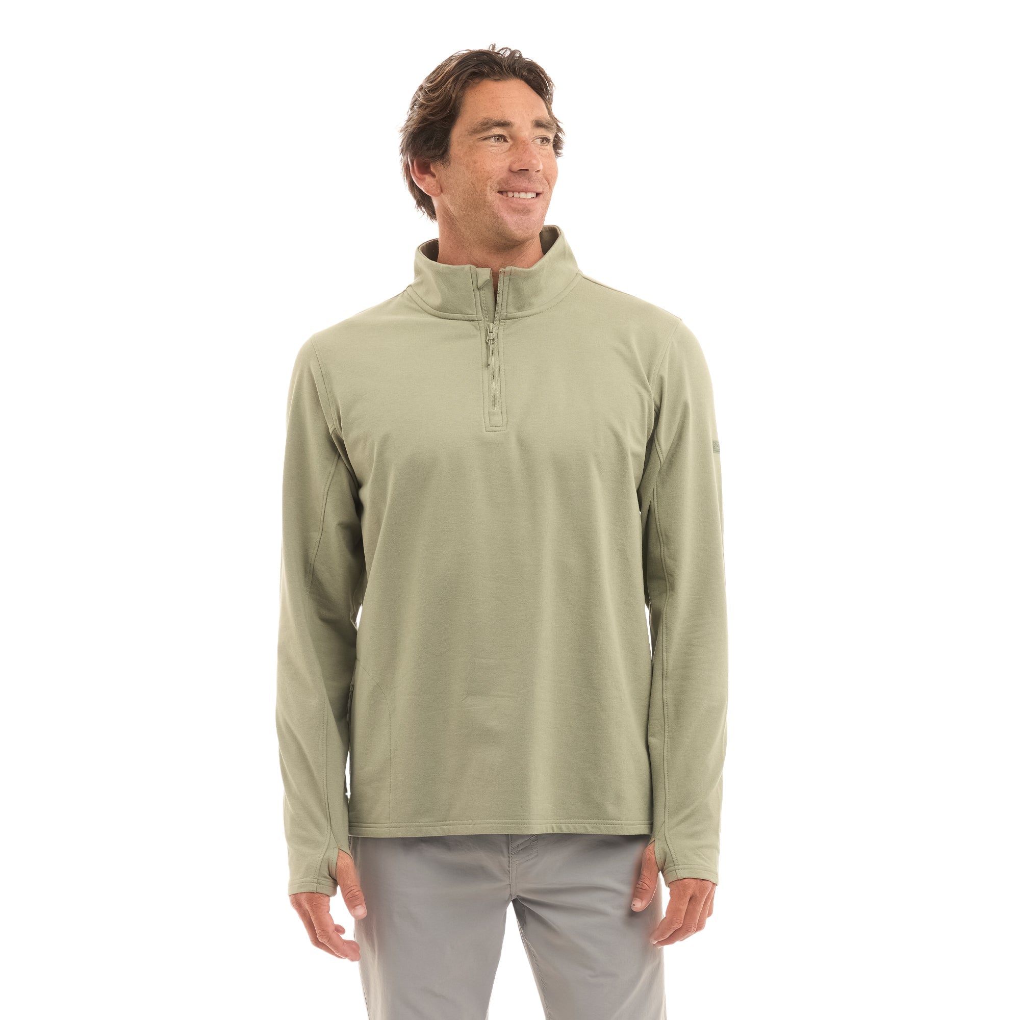 Daybreak Mock Neck Zip Fleece