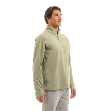 Daybreak Mock Neck Zip Fleece