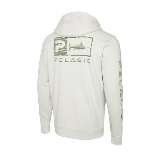 Tanner Wahoo Icon Zip Fleece Hoodie