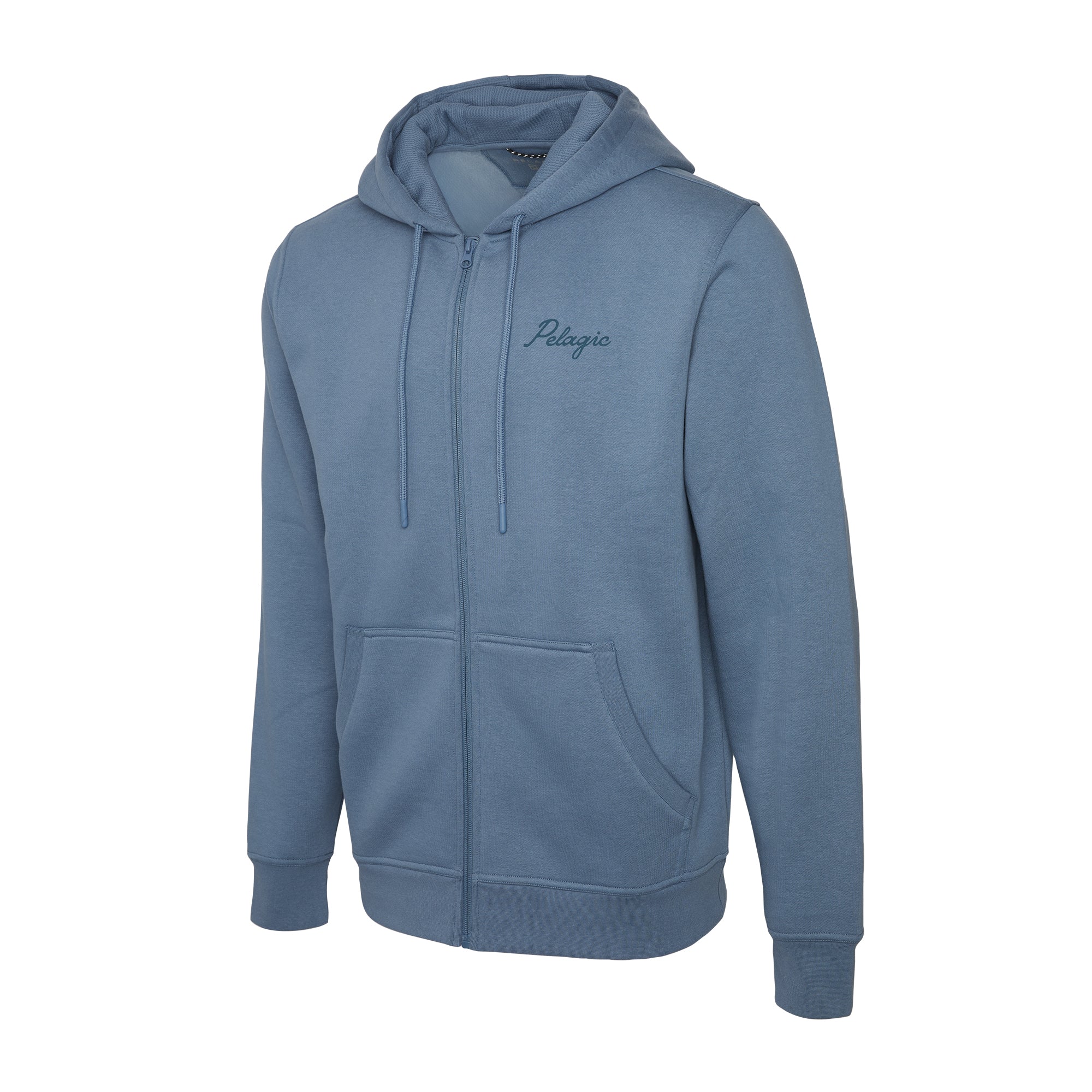 Tanner Lines In Zip Fleece Hoodie