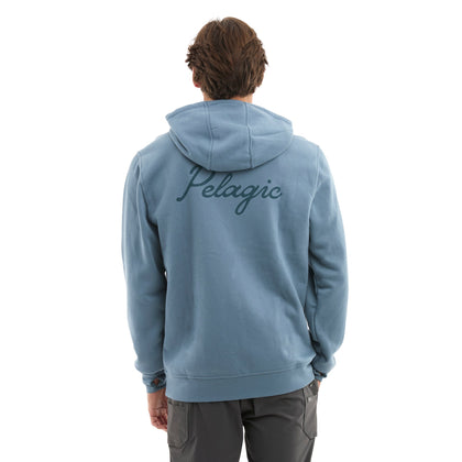 Tanner Lines In Zip Fleece Hoodie