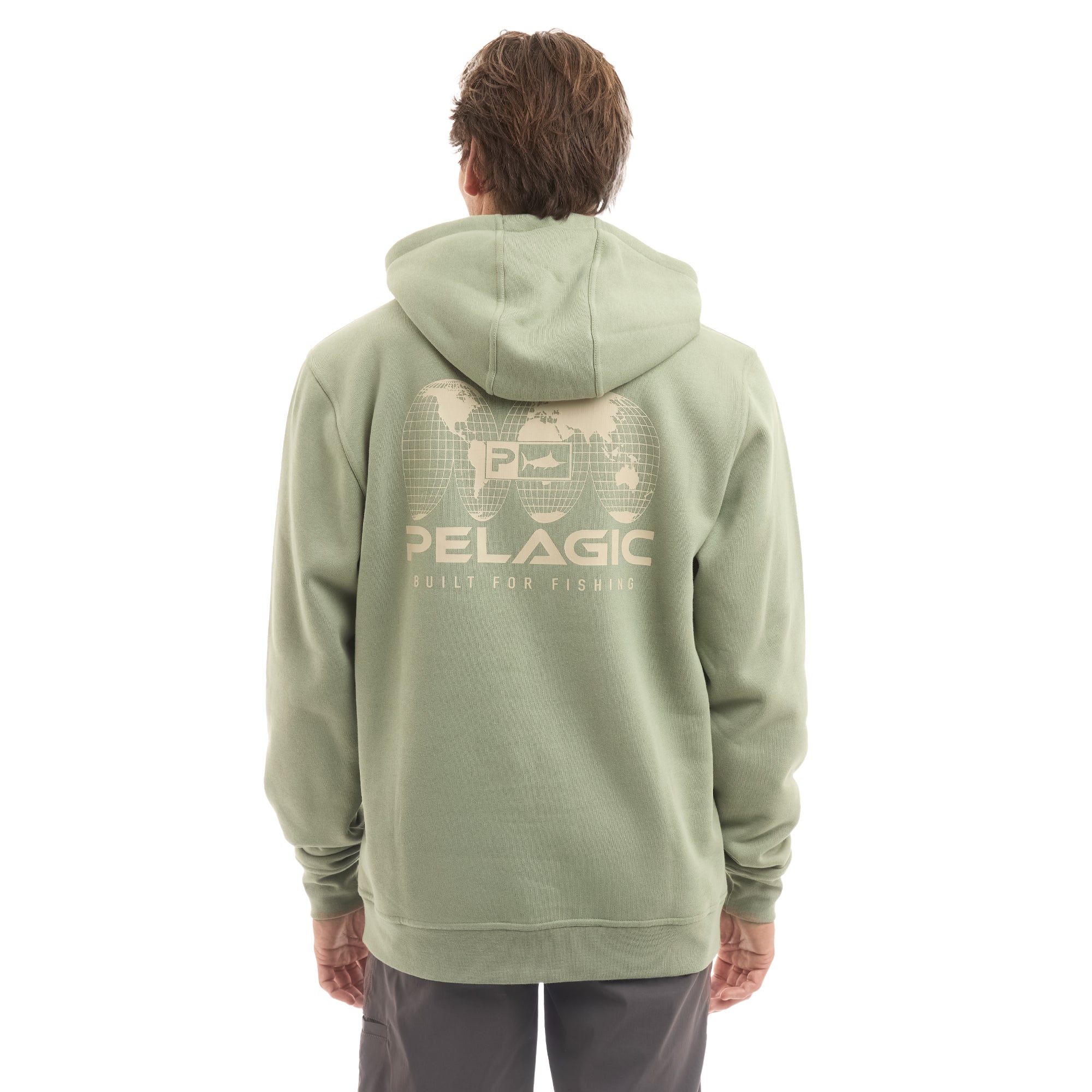 Osborn Spliced (missing model) Pullover Fleece Hoodie