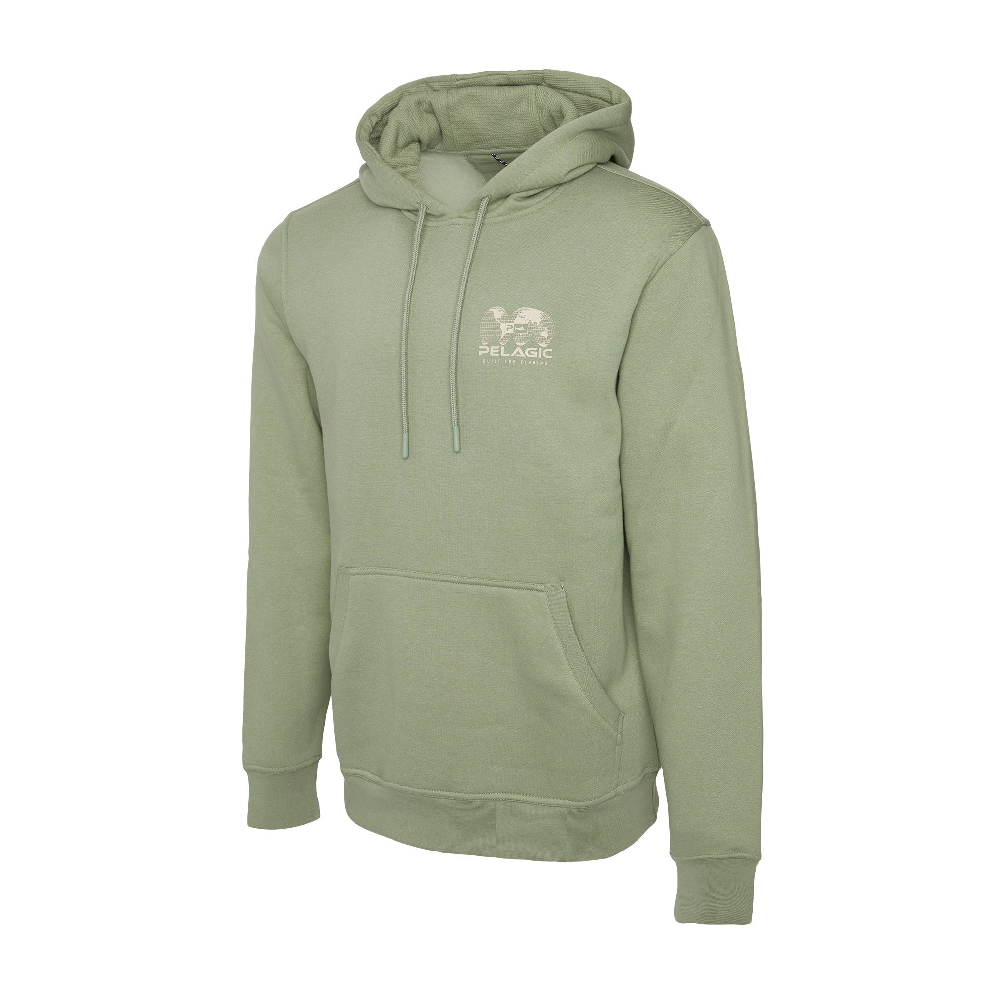 Osborn Spliced Pullover Fleece Hoodie