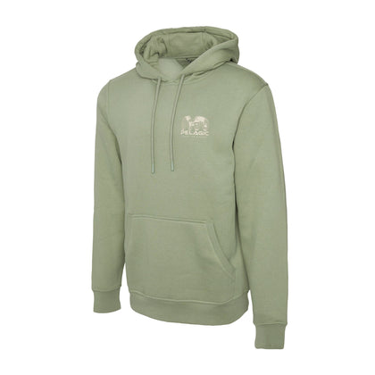 Osborn Spliced Pullover Fleece Hoodie