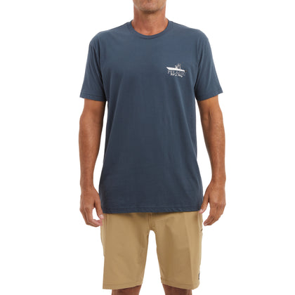 Prem Tee Lets Go Smokey Blue | PELAGIC Fishing Gear