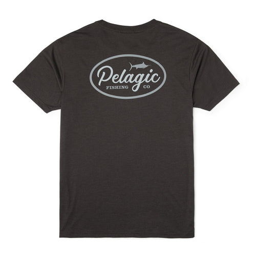 Prem Triblend Circled Heather Black Apparel