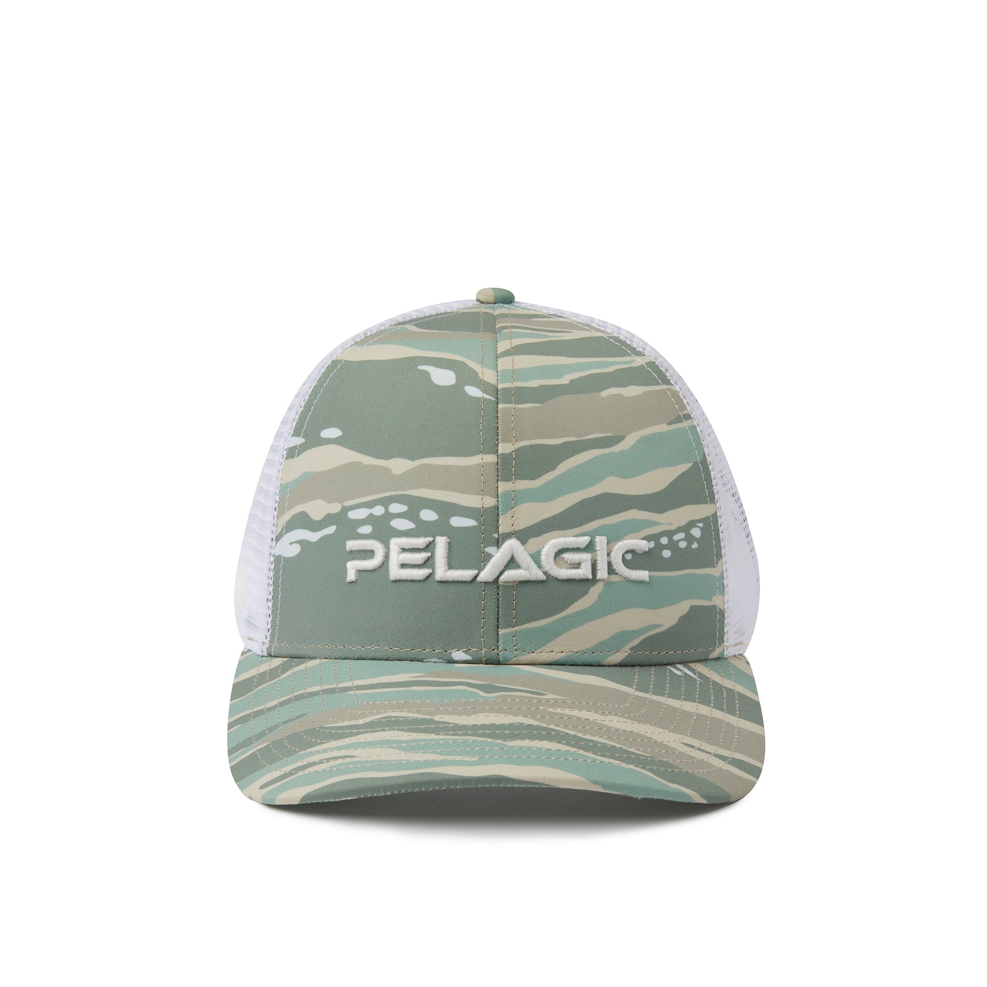 Flybridge Wahoo Camo Trucker
