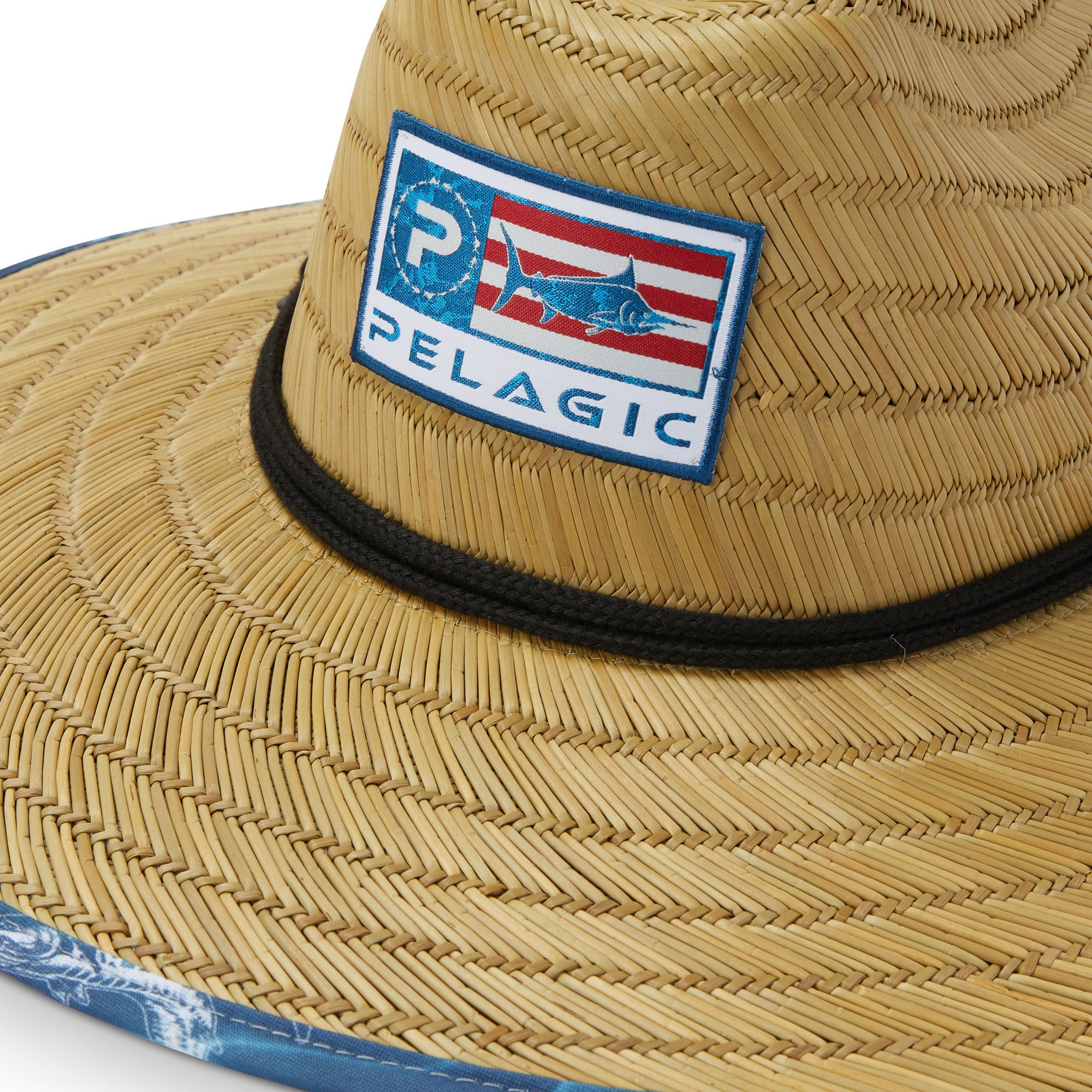 Pelagic Baja Straw Hat
