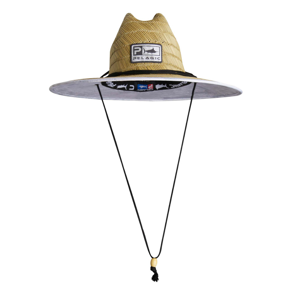 Baja Straw Sunhat Straw Hat | PELAGIC Fishing Gear