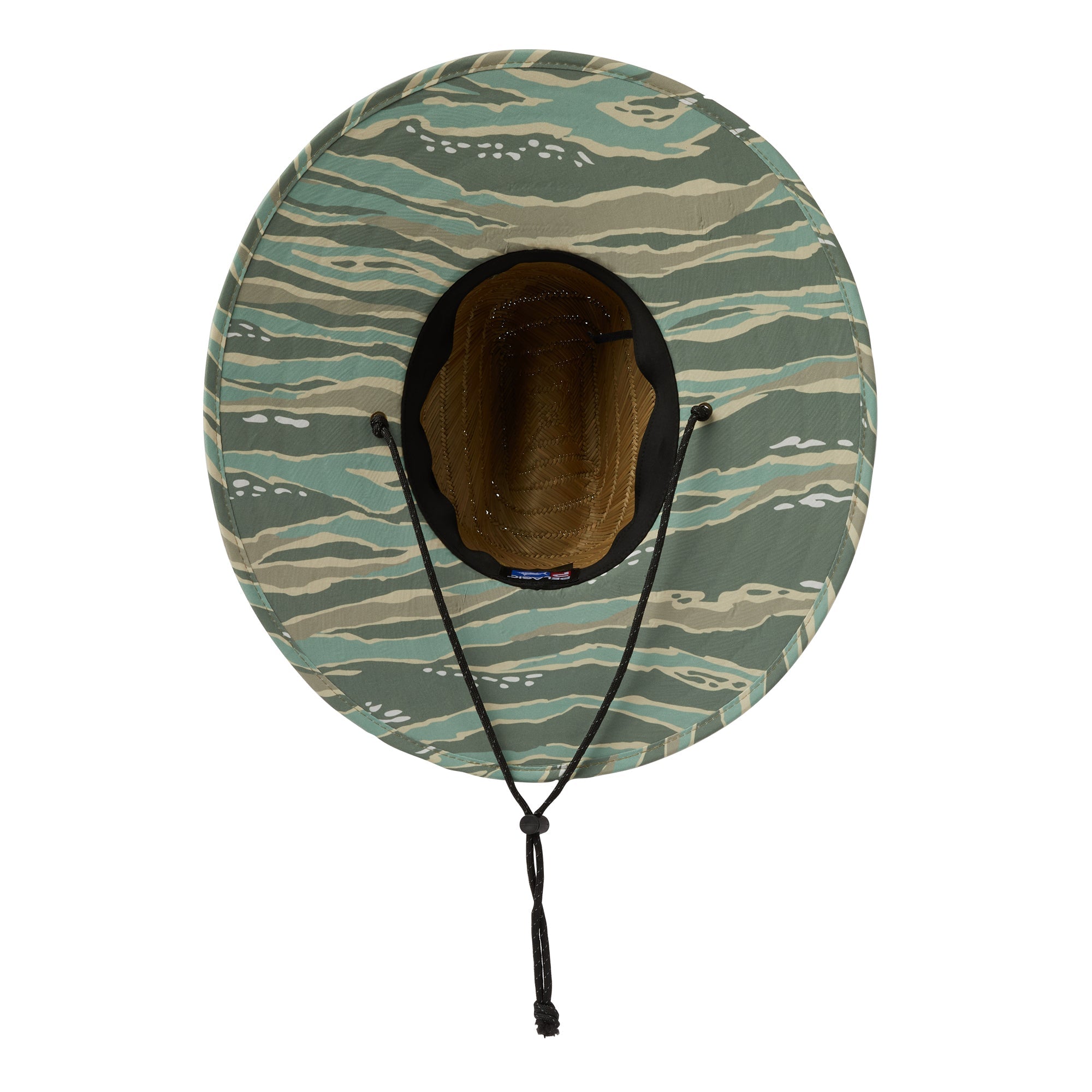 Baja Wahoo Camo Straw Hat