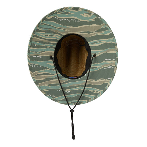 Baja Wahoo Camo Straw Hat