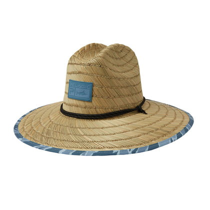 Baja Wahoo Camo Straw Hat