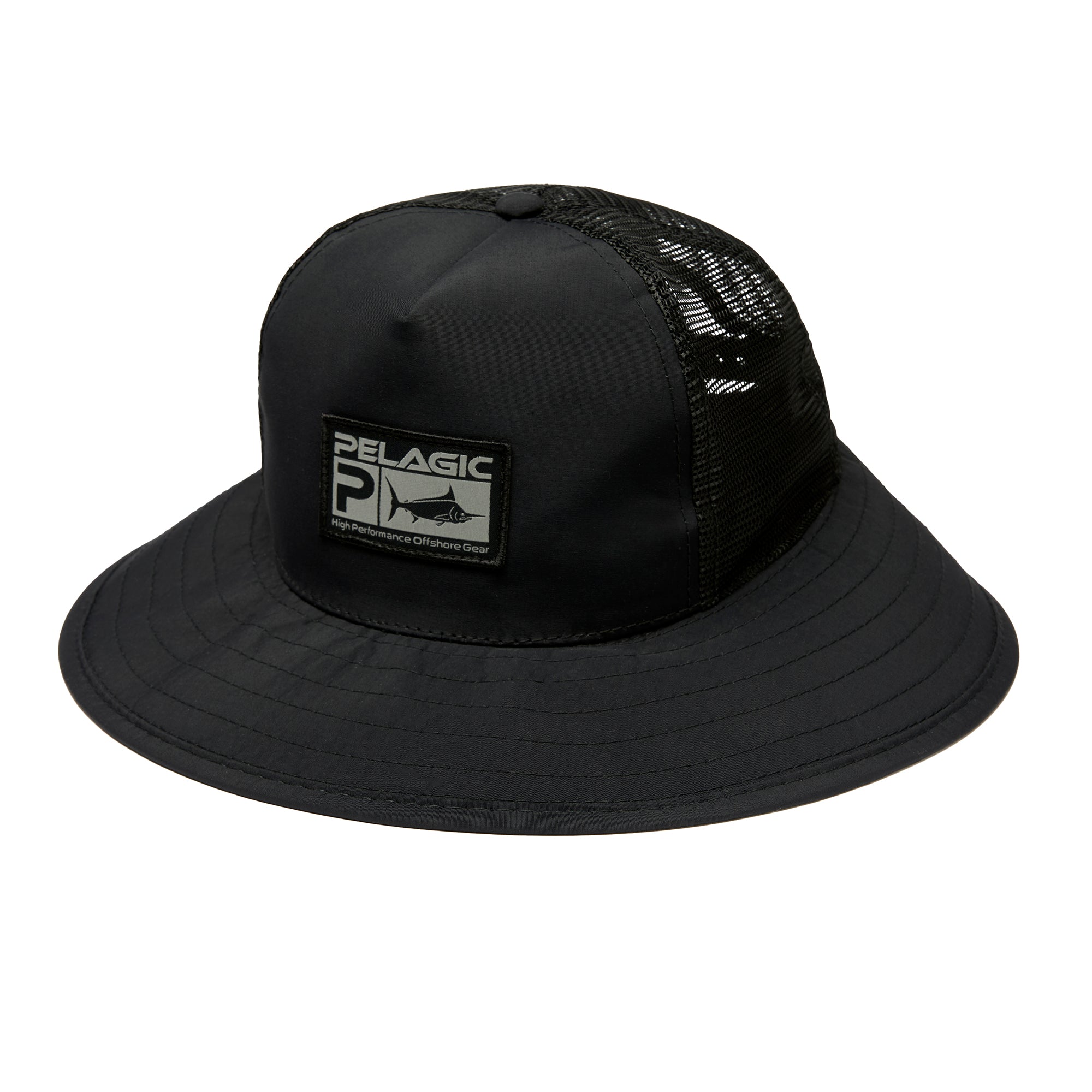 Pelagic Sombra Deluxe Hat Black Techbrero Hat