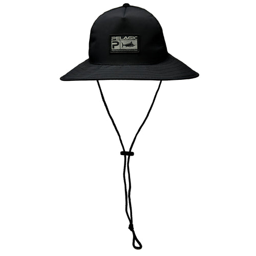 Pelagic Sombra Deluxe Hat Black Techbrero Hat