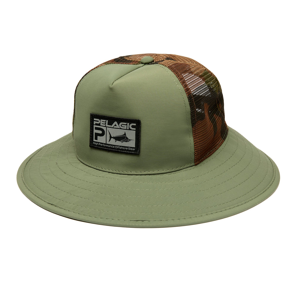 Pelagic Sombra Deluxe Hat Camo Techbrero Hat