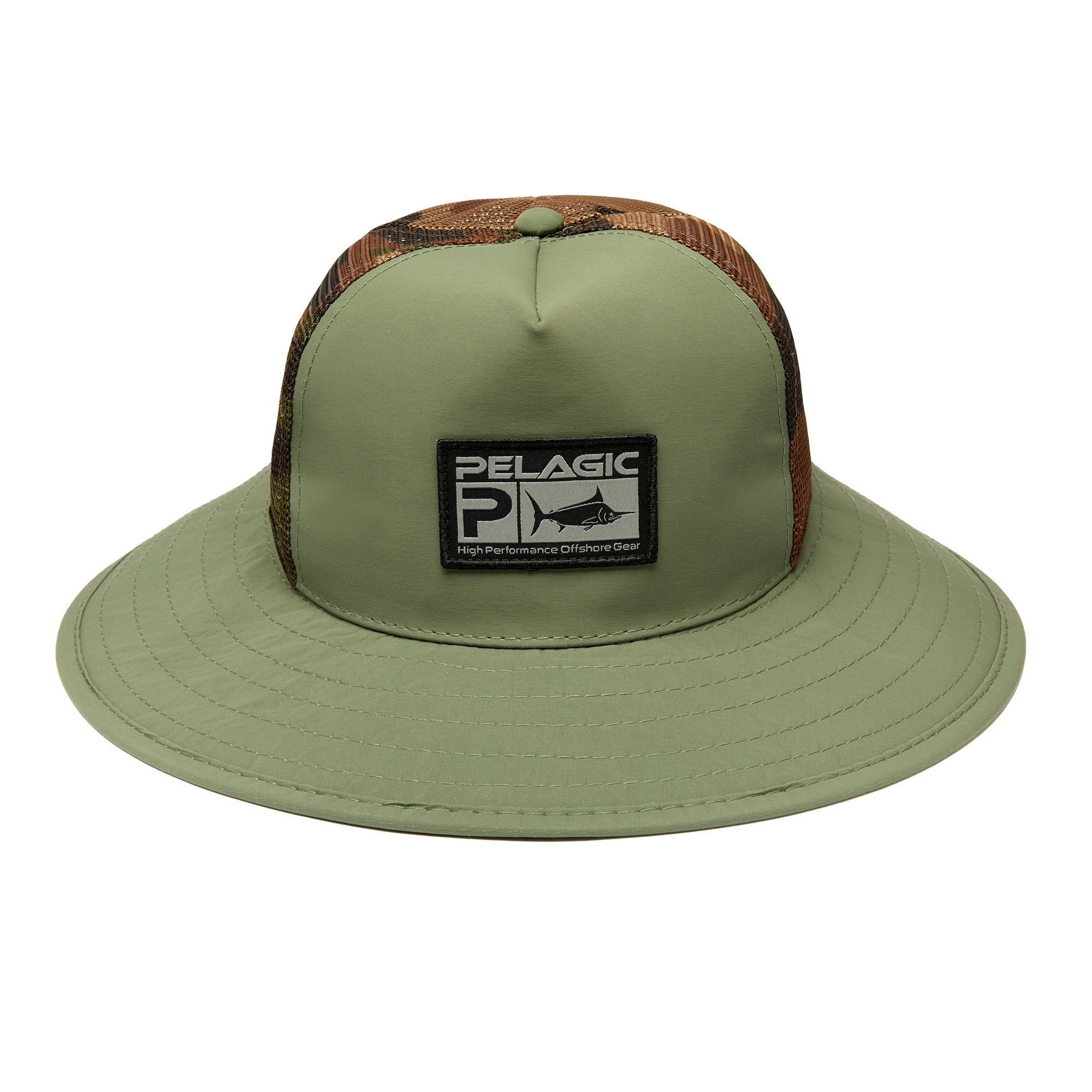 Pelagic Sombra Deluxe Hat Camo Techbrero Hat
