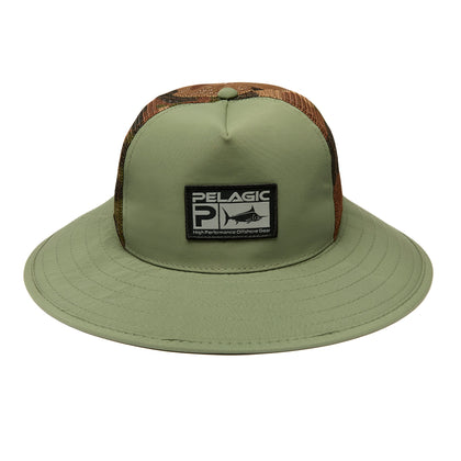 Pelagic Sombra Deluxe Hat Camo Techbrero Hat