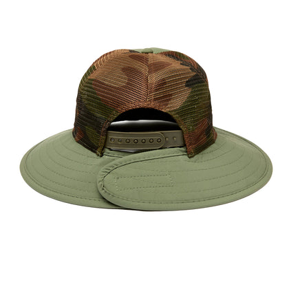 Pelagic Sombra Deluxe Hat Camo Techbrero Hat