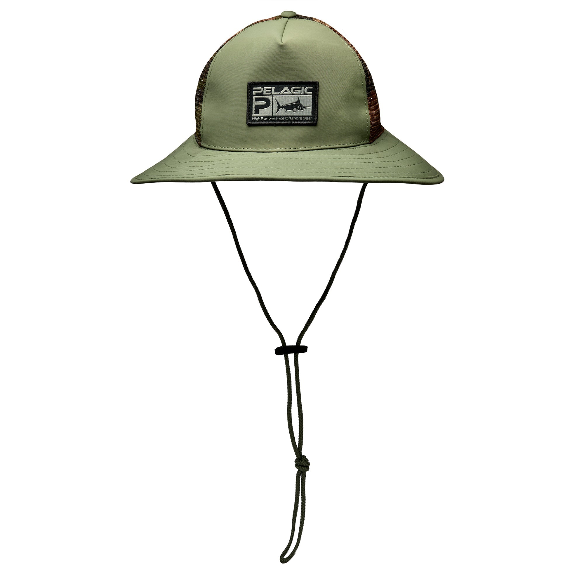 Pelagic Sombra Deluxe Hat Camo Techbrero Hat
