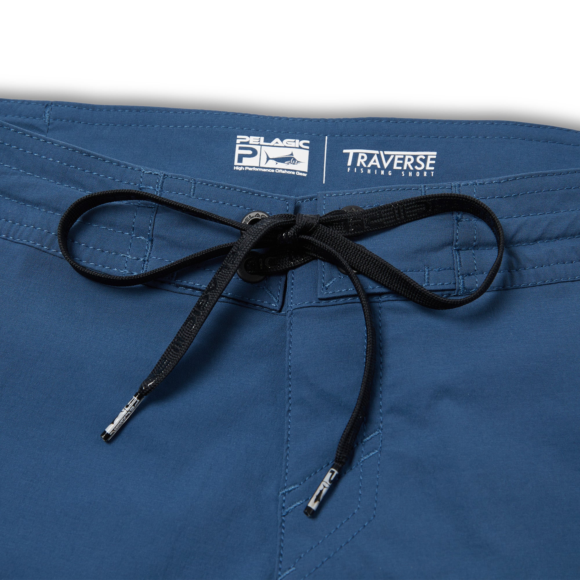 Pelagic Traverse Board Shorts - Solid - Smokey Blue 6
