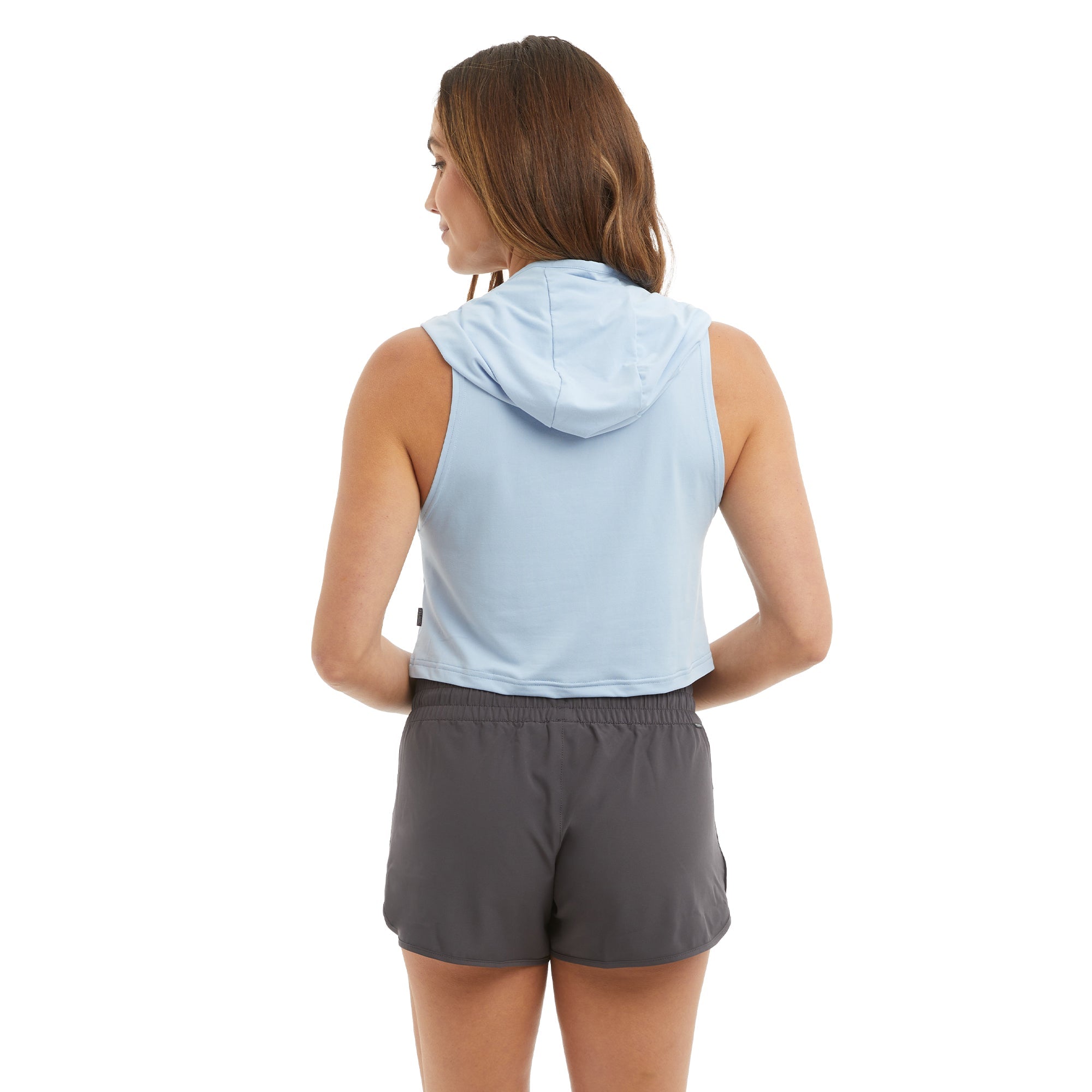 Ws Freespool Ws Hooded Cropped Tank