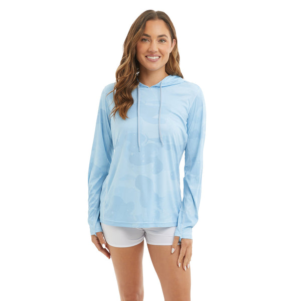 PELAGIC Ws Hooded Fishing Shirt - Ws Vaportek